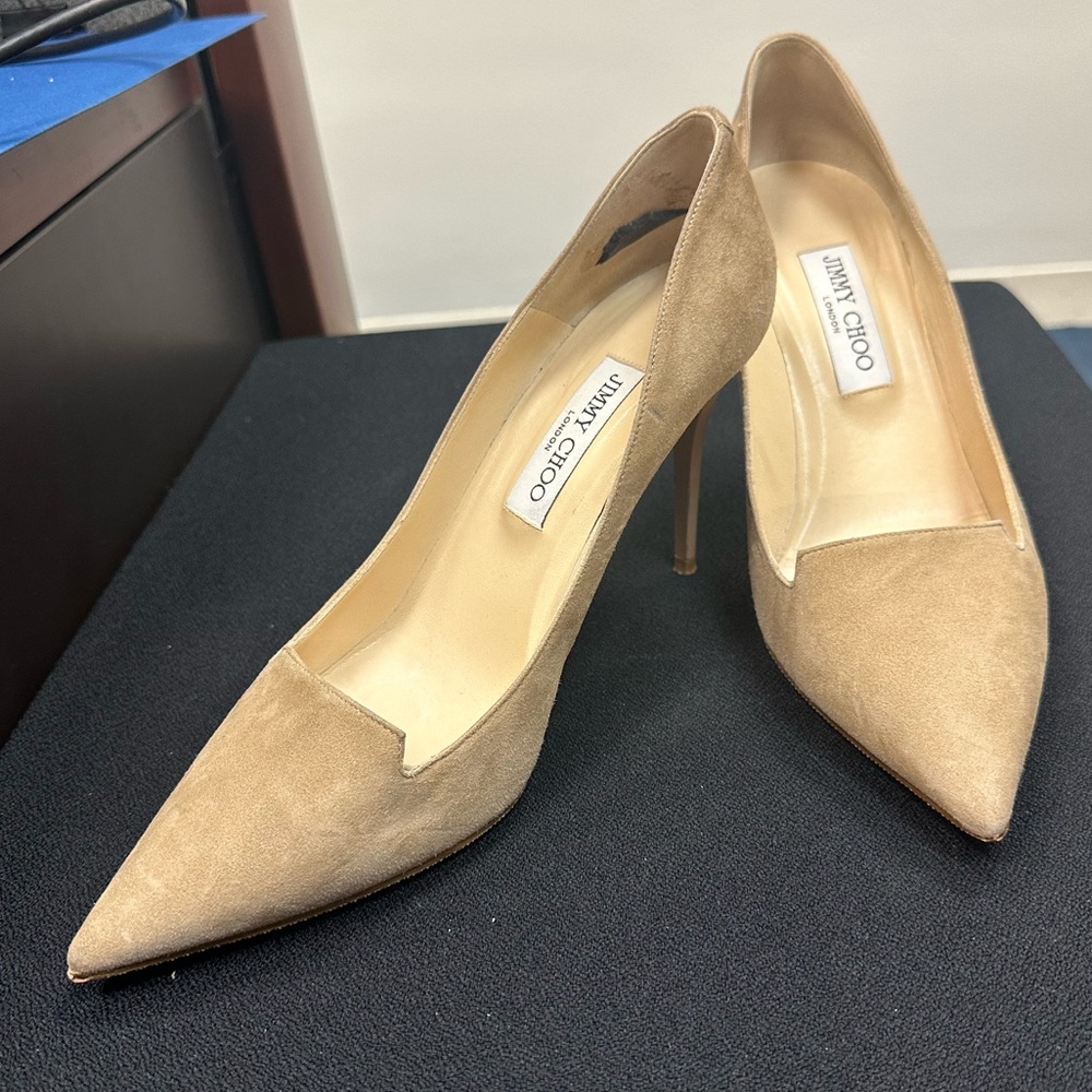 Jimmy Choo Suede Pumps